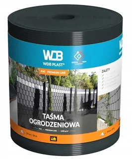 Oplotenie páska WDB PLAST® 1200g 19cm - antracitová [RAL 7016]